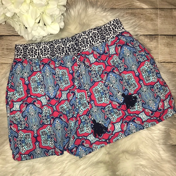 Tommy Bahama Pants - Tommy Bahama Riviera Tiles Pull On Short Cover Up.